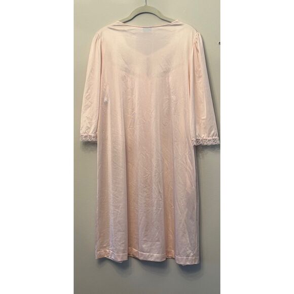 Women's Vintage Pink Lorraine Gown Robe Size Small - Picture 2 of 7